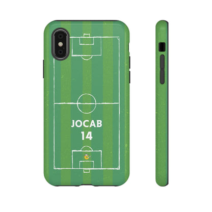 Dark Green Football Phone Case - Tough Case