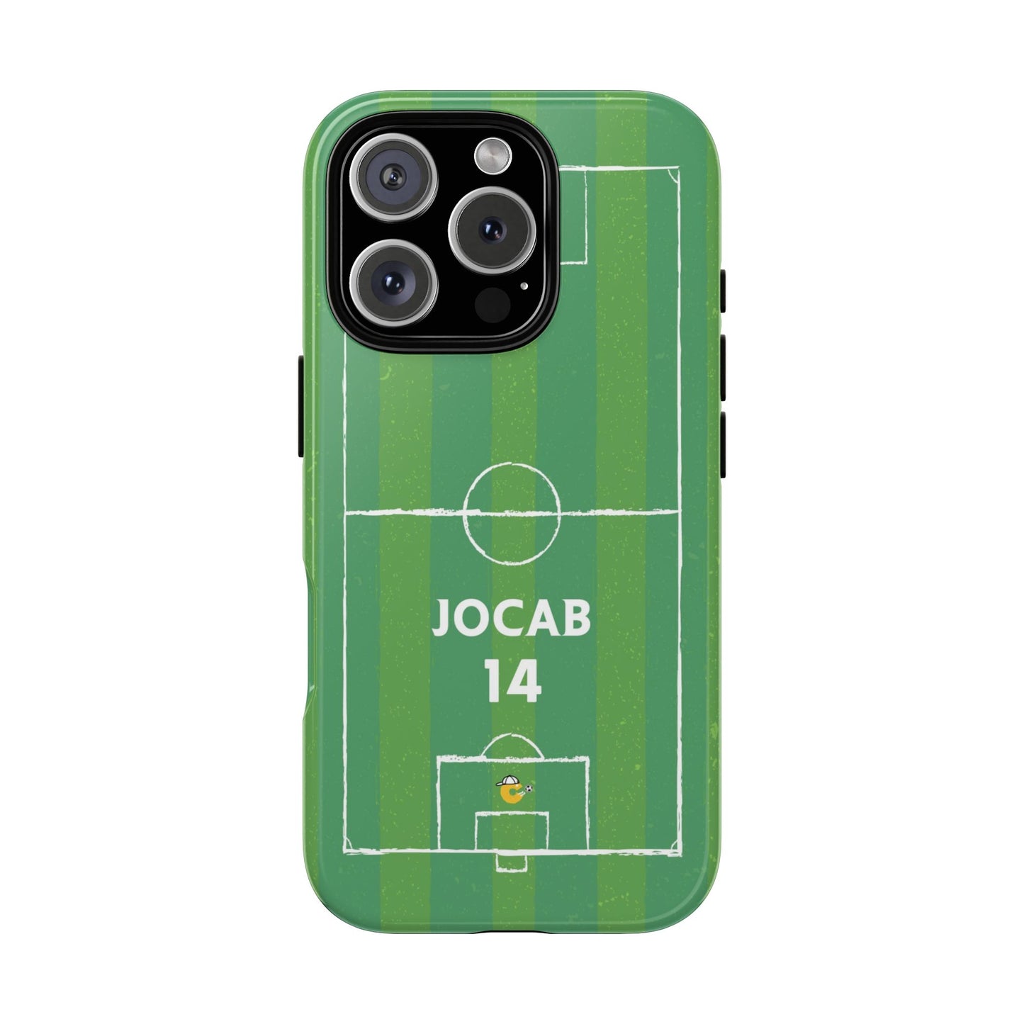 Dark Green Football Phone Case - Tough Case