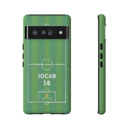 Dark Green Football Phone Case - Tough Case