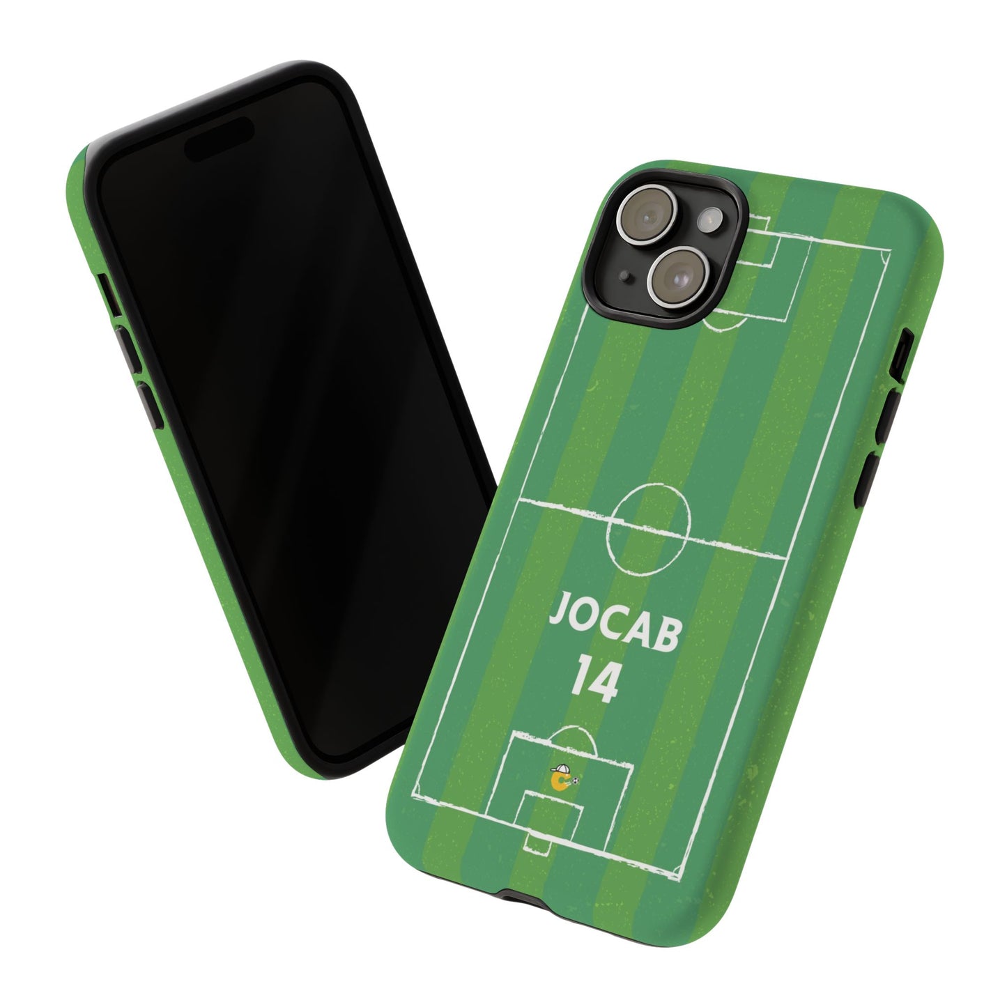 Dark Green Football Phone Case - Tough Case