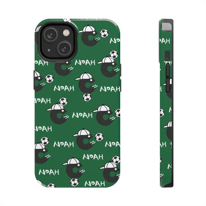 Football Mania Phone Case - Custom colour and name