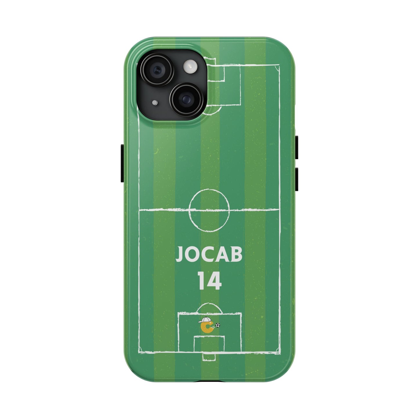Dark Green Soccer Phone Case