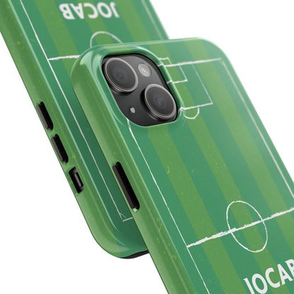 Dark Green Soccer Phone Case