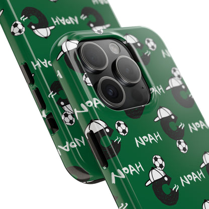 Football Mania Phone Case - Custom colour and name