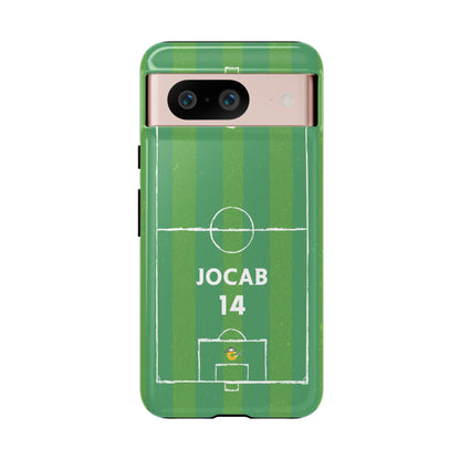 Dark Green Football Phone Case - Tough Case