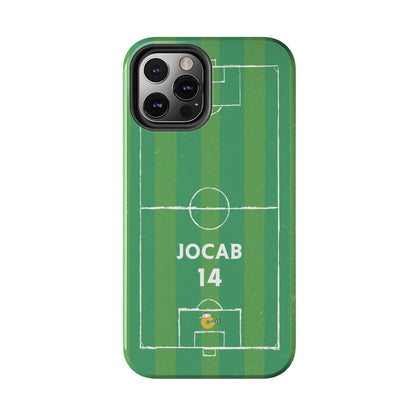 Dark Green Soccer Phone Case