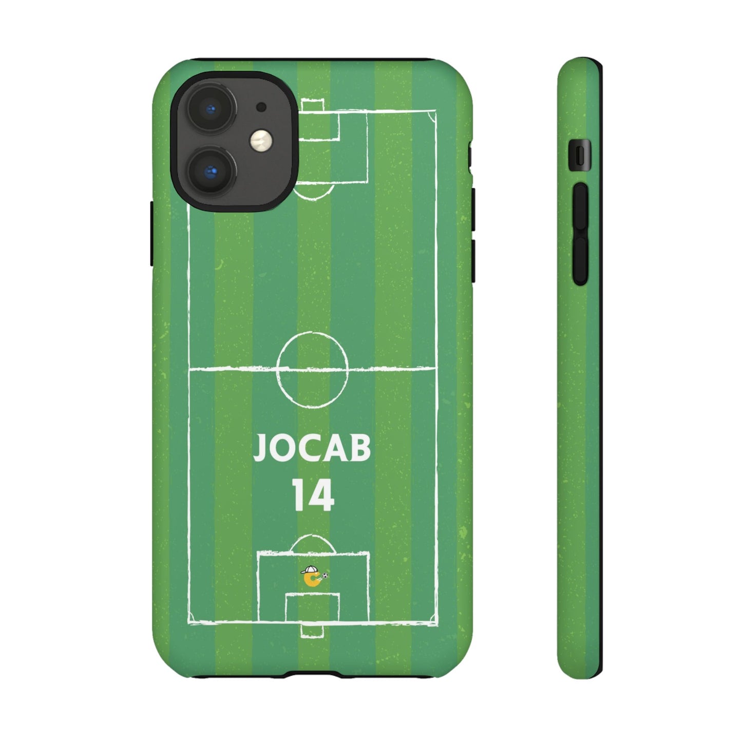 Dark Green Football Phone Case - Tough Case