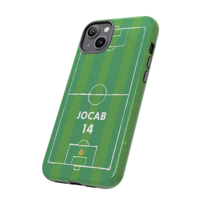 Dark Green Football Phone Case - Tough Case