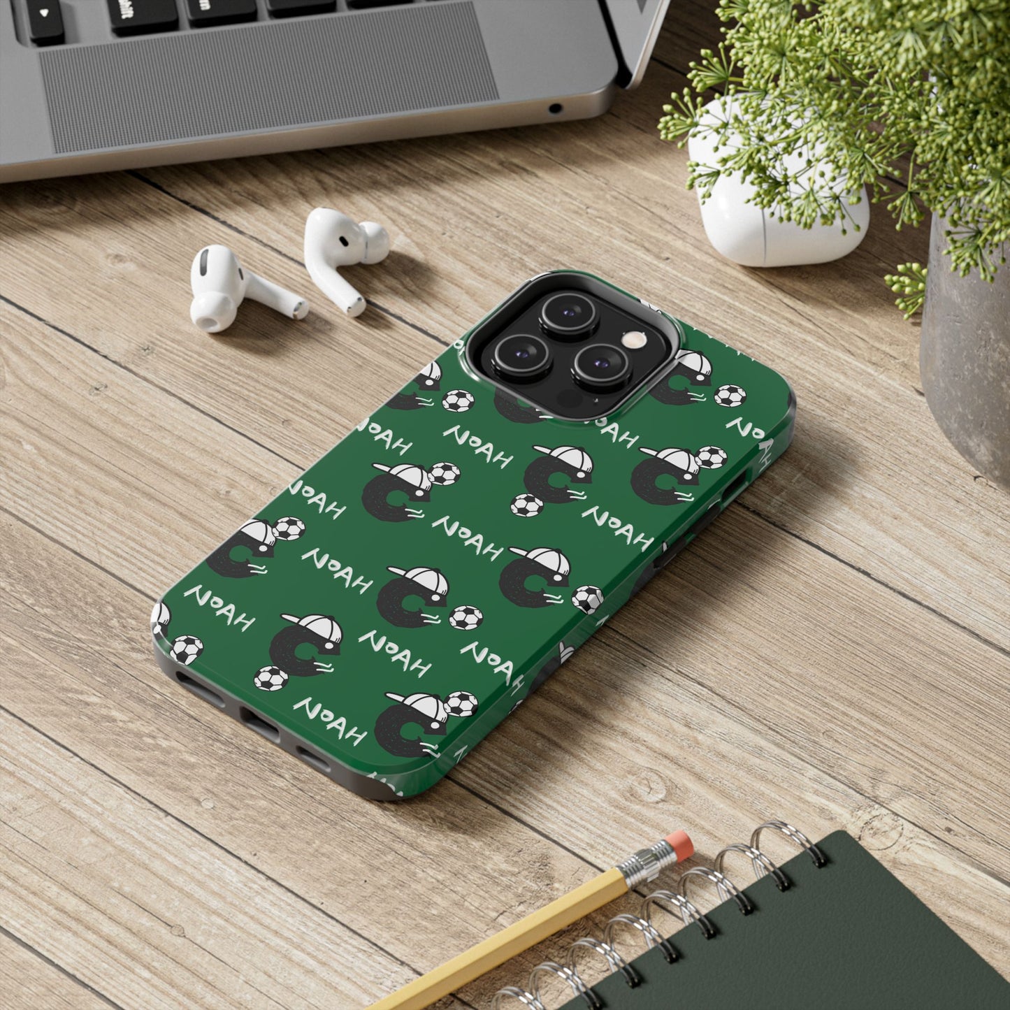 Football Mania Phone Case - Custom colour and name
