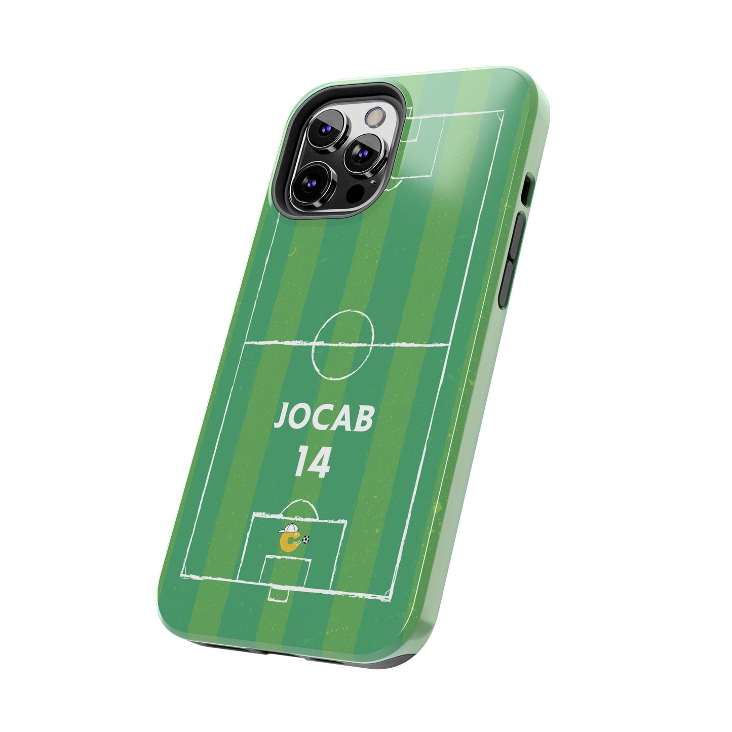 Dark Green Soccer Phone Case