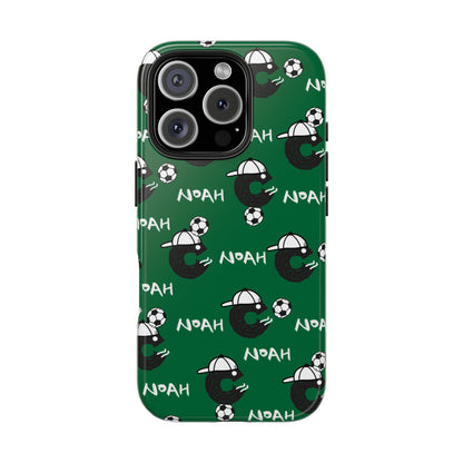 Football Mania Phone Case - Custom colour and name